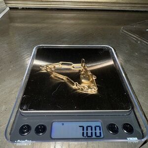 Gold bracelet 14k kids